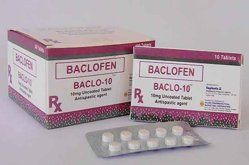 Baclofen là thuốc dùng để điều trị các chứng co cứng cơ