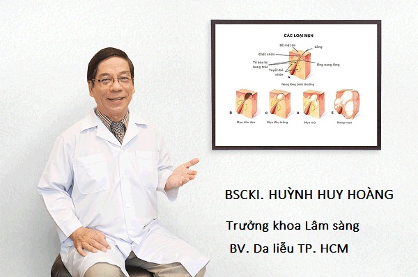 Bác sĩ Huỳnh Huy Hoàng chuyên gia trong lĩnh vực Da liễu tại TP. HCM