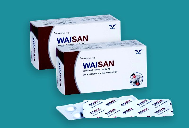 Thuốc Waisan điều trị tăng trương cơ lực và giúp giãn cơ