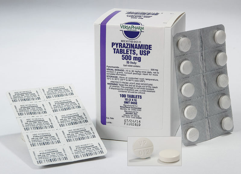 Pyrazinamide dùng để điều trị bệnh lao