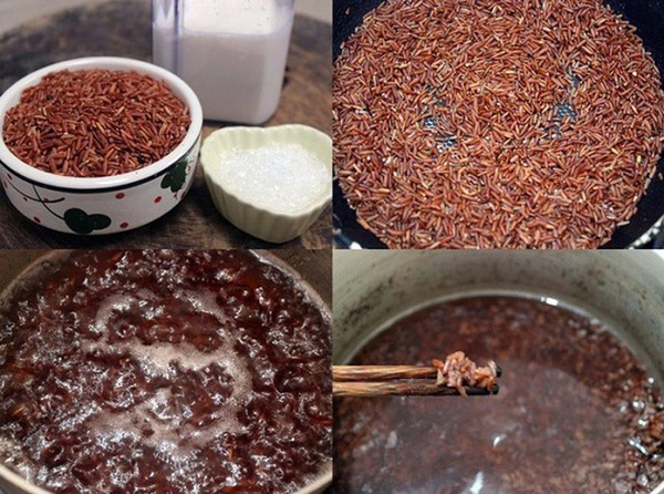Cách nấu trà gạo lứt và đỗ đen lợi sữa như thế nào?
