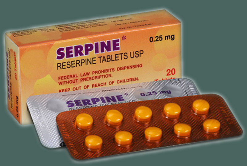 Thuốc Reserpine dùng cho bệnh nhân bị cao huyết áp