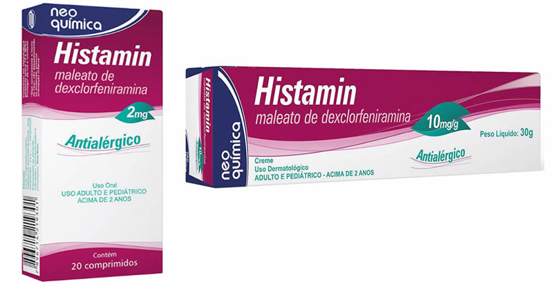 Sử dụng thuốc bôi Histamin để trị mẩn ngứa tại mặt