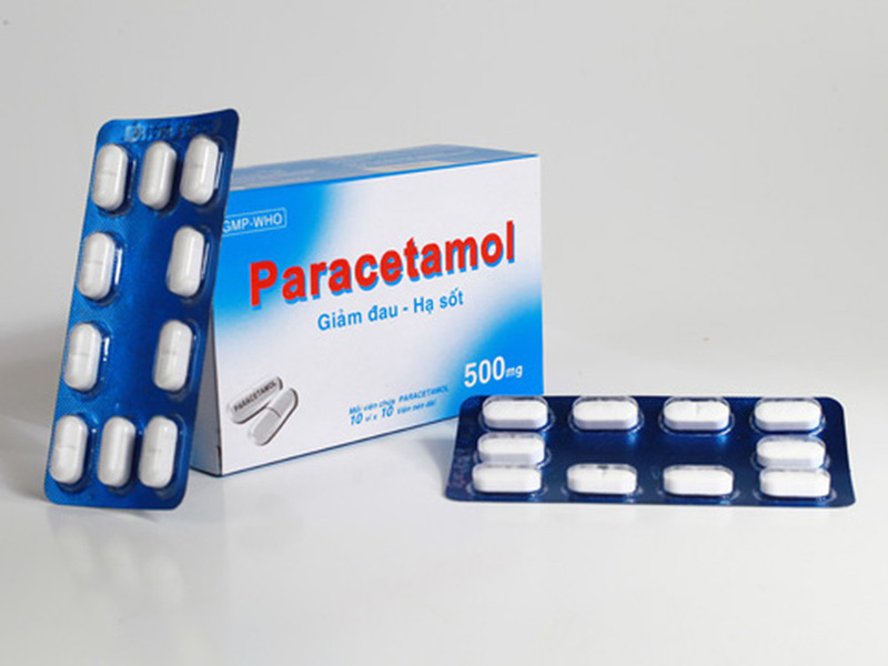 Thuốc Paracetamol có tác dụng giảm đau, hạ sốt