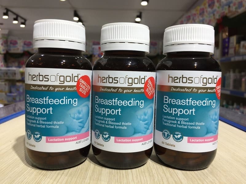 Viên uống lợi sữa Herbs of Gold Breastfeeding Suppport