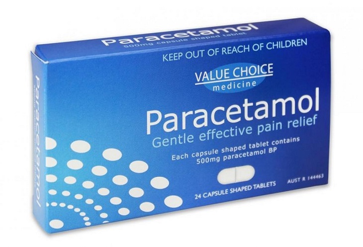 Thuốc giảm đau đầu, hạ sốt Paracetamol