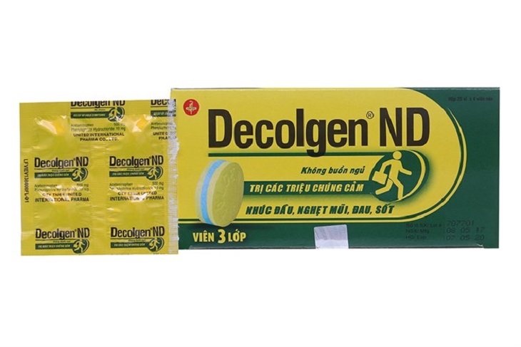 Decolgen là thuốc chữa đau đầu được sử dụng phổ biến