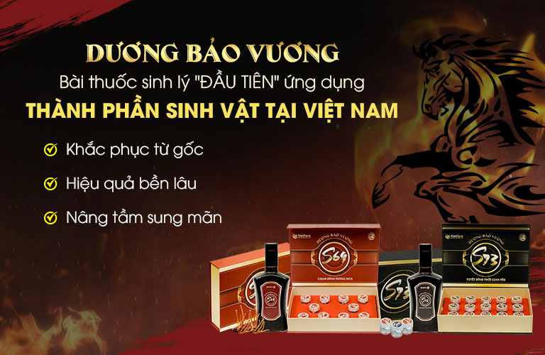 Bài thuốc Dương Bảo Vương ứng dụng thành phần sinh vật đầu tiên tại Việt Nam