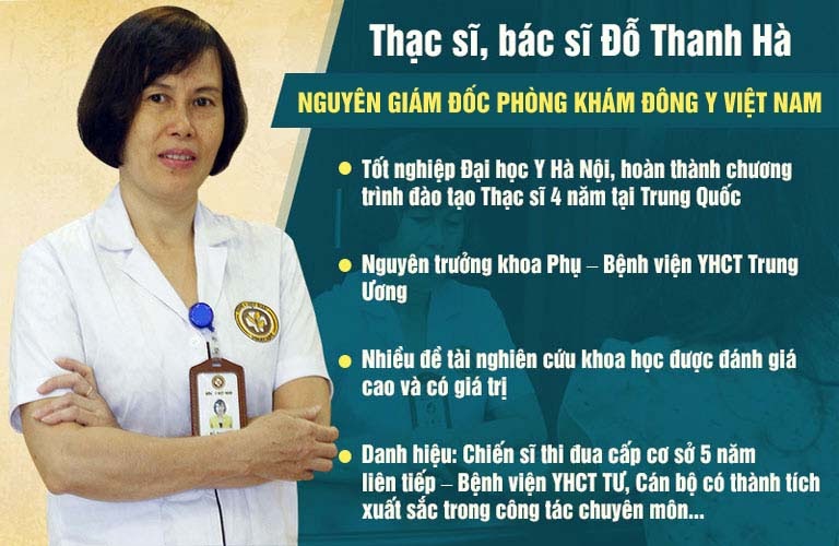 Thạc sĩ, bác sĩ Đỗ Thanh Hà - hơn 40 năm kinh nghiệm điều trị bệnh sản phụ khoa