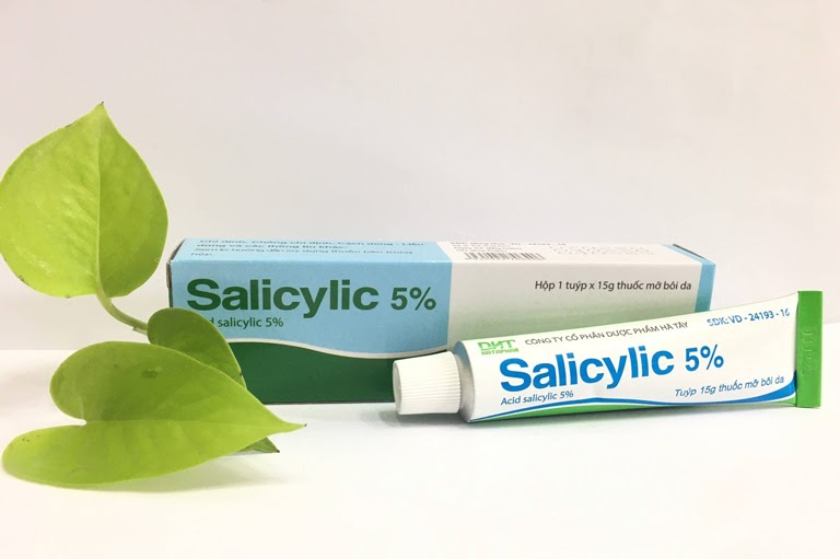 Kem, thuốc trị mụn trứng cá Acid Salicylic