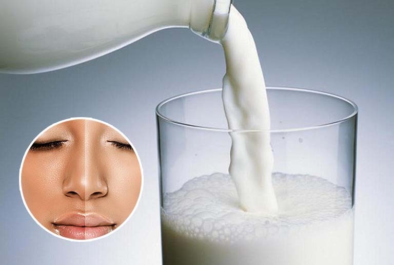 Sữa tươi có tác dụng làm trắng da, đẩy lùi tế bào chết