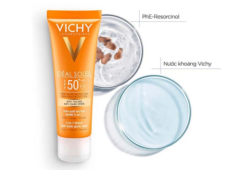 Kem chữa da bị sạm nắng Vichy