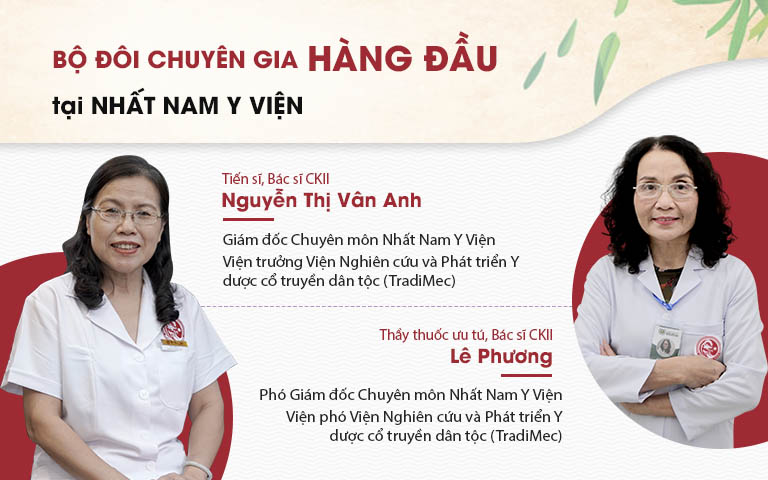 TS.BS Vân Anh và TTƯT, BSCKII Lê Phương tại Nhất Nam Y Viện