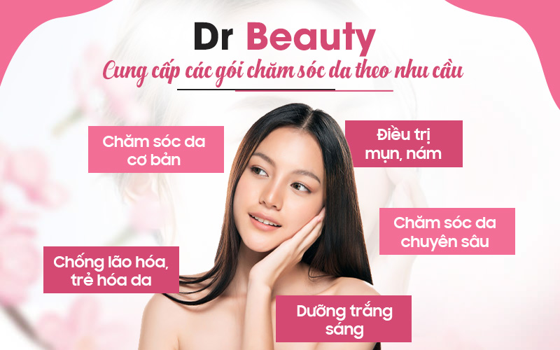 Thương hiệu Dr Beauty giúp người dùng làm đẹp dễ dàng hơn với các gói dịch vụ chăm da chuyên biệt 
