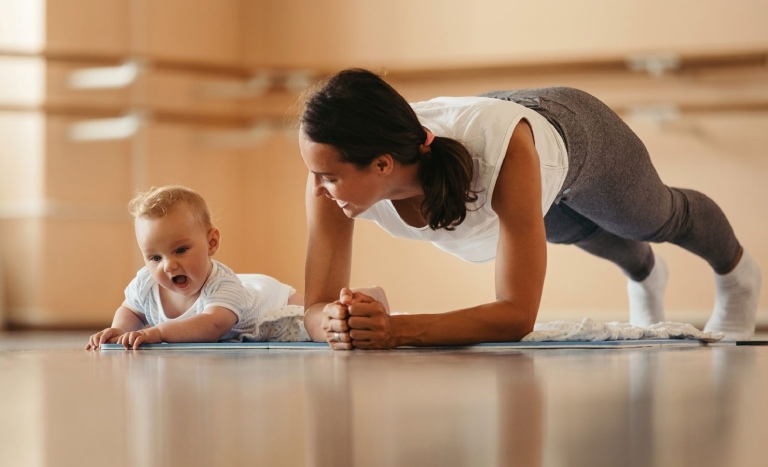 bài tập Plank cho phụ nữ sau sinh