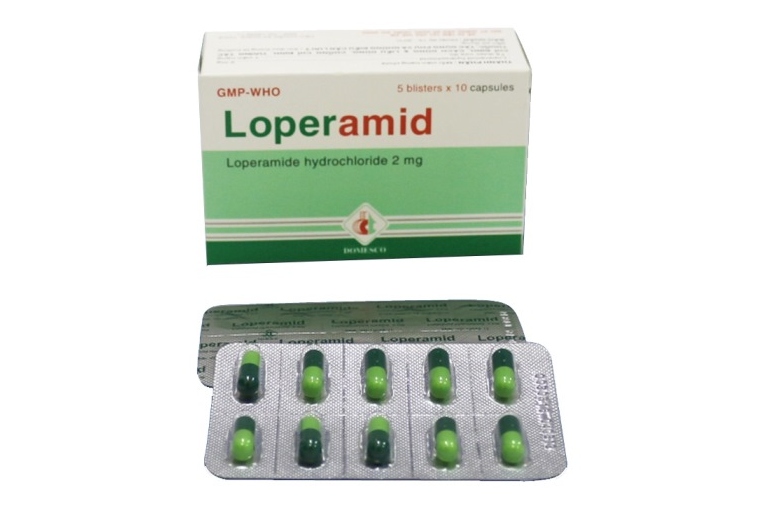 Thuốc Loperamid trị tiêu chảy