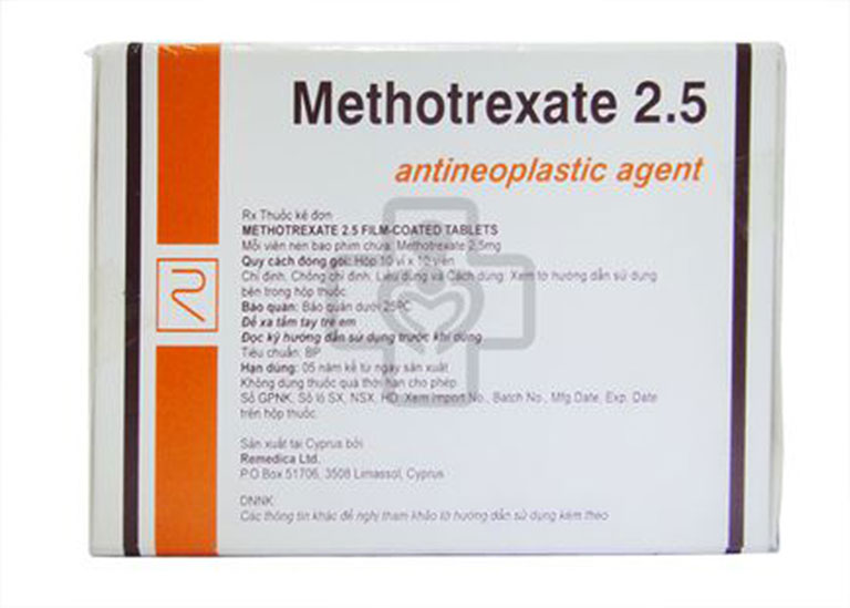 Thuốc điều trị viêm khớp dạng thấp Methotrexate