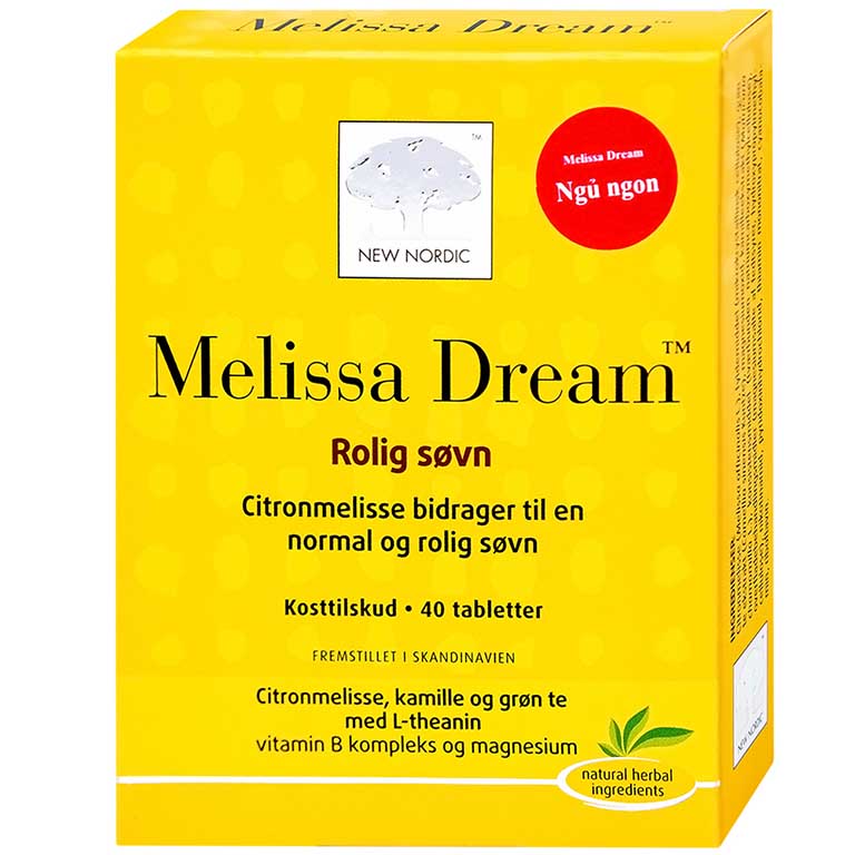 Viên Uống Melissa Dream New Nordic