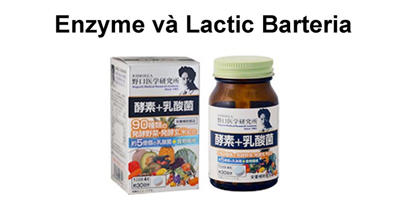 thuốc viêm đại tràng co thắt của Nhật Noguchi Meiji Enzyme và Lactic Bacteria