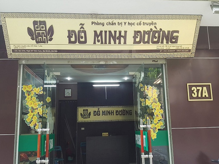 nhà thuốc Đỗ Minh Đường địa chỉ khám chữa mất ngủ tại Hà Nội