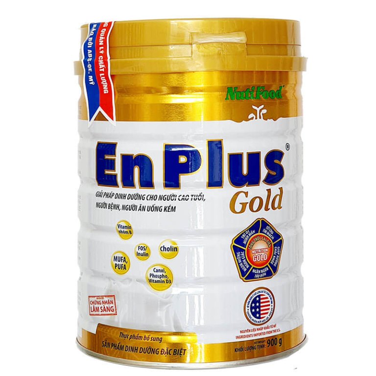 Sữa En Plus Gold là sản phẩm nổi tiếng được sản xuất bởi thương hiệu Việt Nam - Nutifood