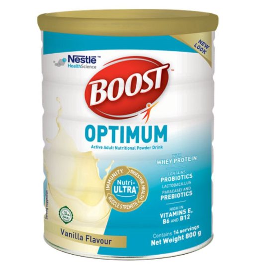 Boost Optimum là sản phẩm được sản xuất bởi thương hiệu đình đám Nestle nổi tiếng của Thụy Sĩ