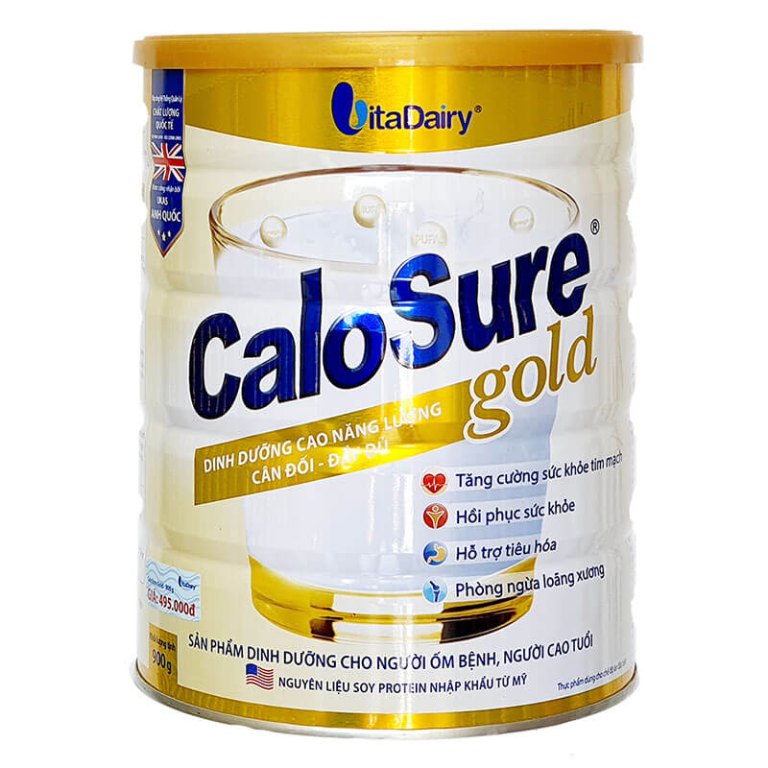 Sữa cho người già Calosure Gold cũng là sản phẩm đến từ thương hiệu Việt nên có giá cả phải chăng hợp lý