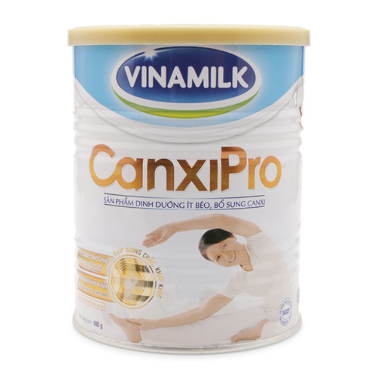 Sữa Vinamik Canxipro rất thích hợp cho người cần bổ sung canxi để ngăn ngừa các bệnh lý về xương khớp
