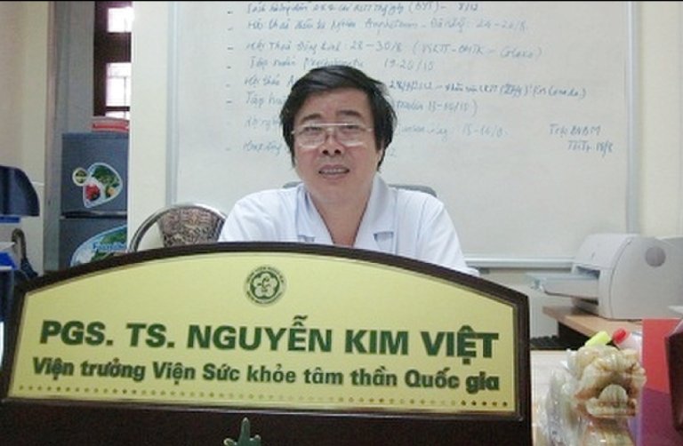 PGS.TS.BS Nguyễn Kim Việt là một trong những bác sĩ chữa trầm cảm hàng đầu tại Hà Nội