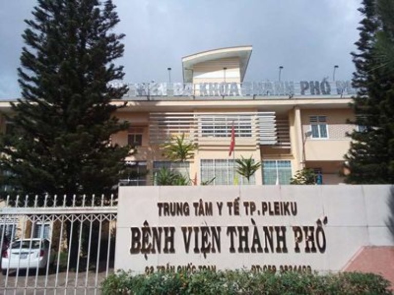 Trung tâm y tế - bệnh viện thành phố Pleiku