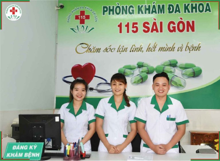 Phòng khám đa khoa 115 Sài Gòn cũng là địa chỉ được nhiều người biết đến và tin tưởng lựa chọn