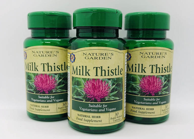 Thuốc bổ gan của Anh Quốc Natures Garden Milk Thistle