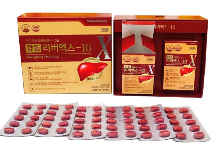 Viên uống bổ gan Kwangdong LiverX có thể dùng được cho trẻ từ trên 10 tuổi