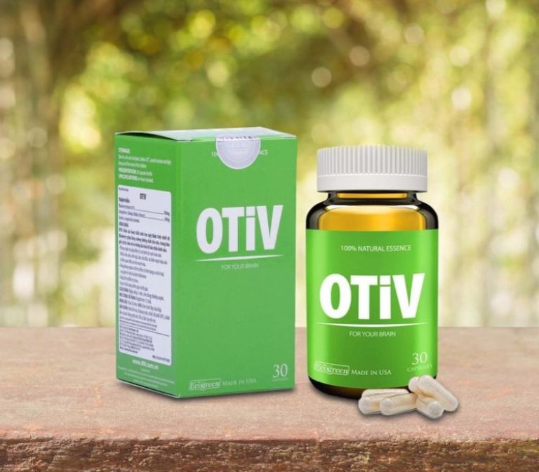 Viên uống bổ não OTiV là sản phẩm dùng được cho trẻ trên 12 tuổi