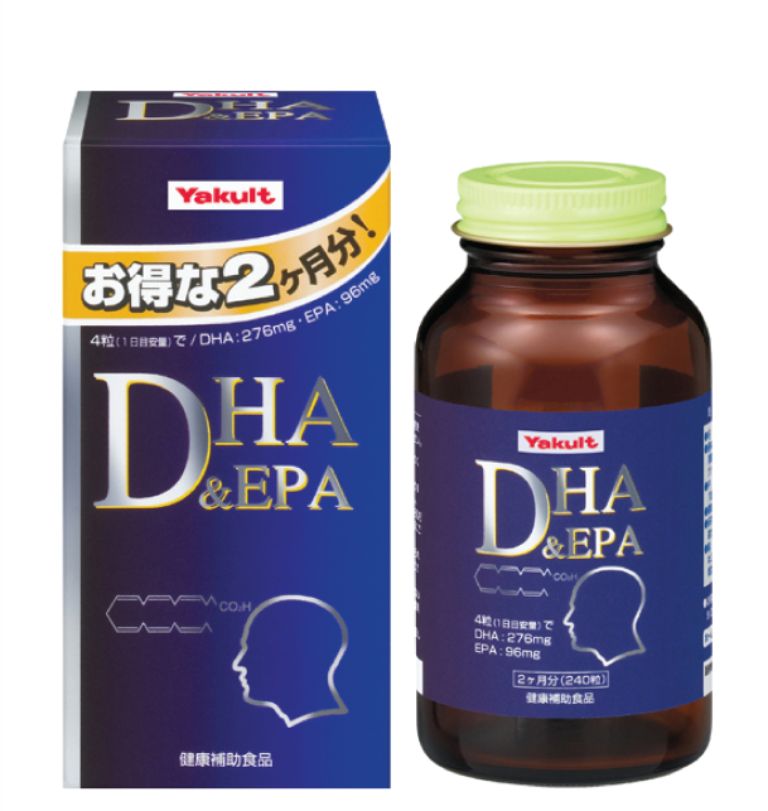 Thuốc bổ não cho trẻ em của Nhật Yakult DHA & EPA