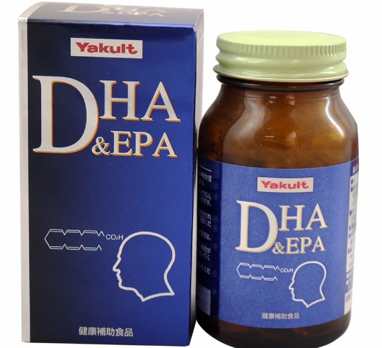 Thuốc bổ não của Nhật Yakult DHA và EPA cũng là sản phẩm giúp bổ não, tốt cho sức khỏe mà bạn có thể tham khảo