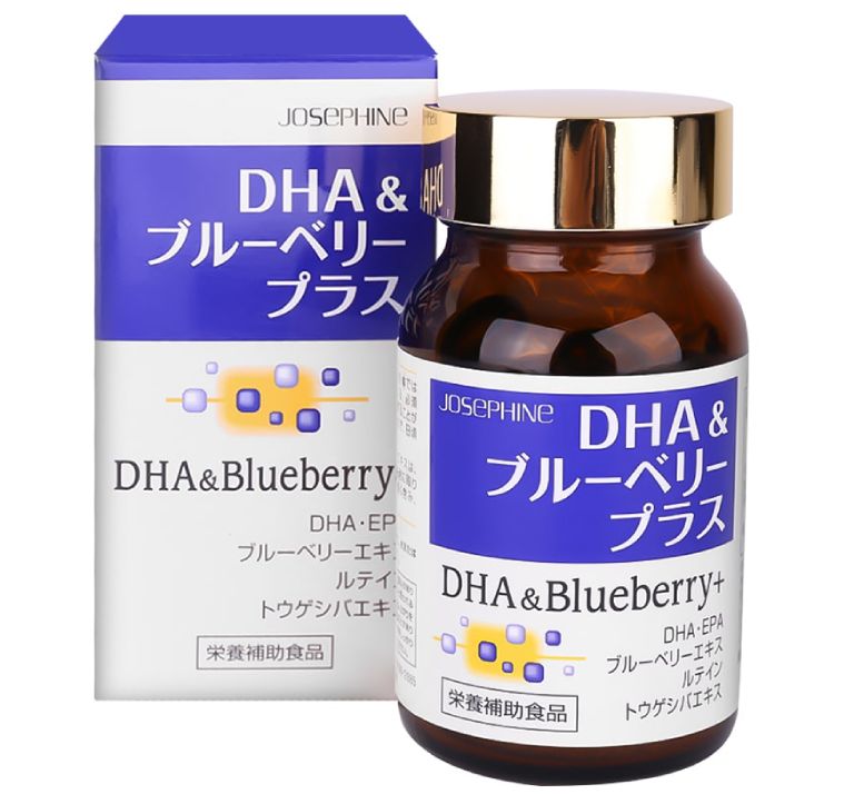 Viên uống Josephine DHA & Blueberry Plus không chỉ giúp bổ não mà còn hỗ trợ cải thiện thị lực
