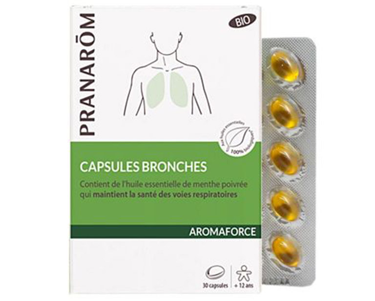 thuốc uống bổ của Pháp Pranarom Capsules Bronches