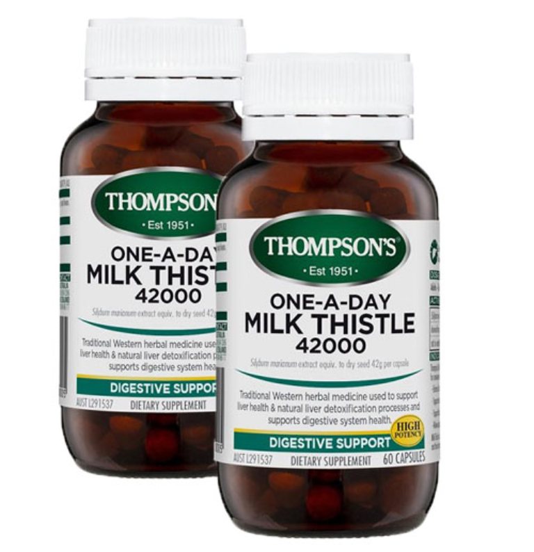 Viên uống bổ gan One-A-Day Milk Thistle Thompson's 42000mg