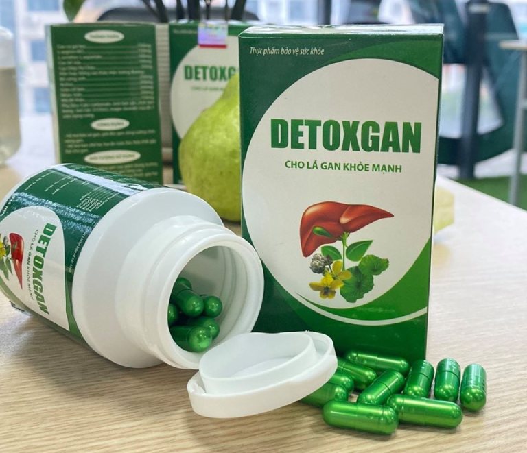 DetoxGan là viên uống làm mát, giải độc gan có xuất xứ từ Việt Nam