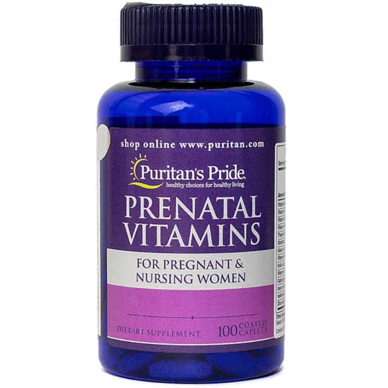 Vitamin tổng hợp Puritan's Pride Prenatal Vitamins cho bà bầu của Mỹ