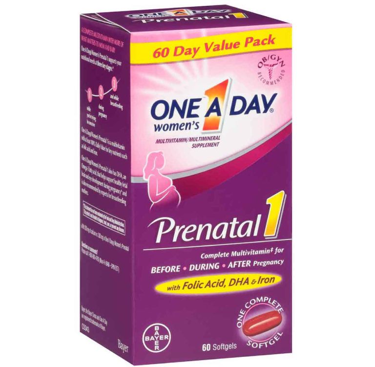 Viên vitamin tổng hợp cho bà bầu của Mỹ One A Day Prenatal DHA