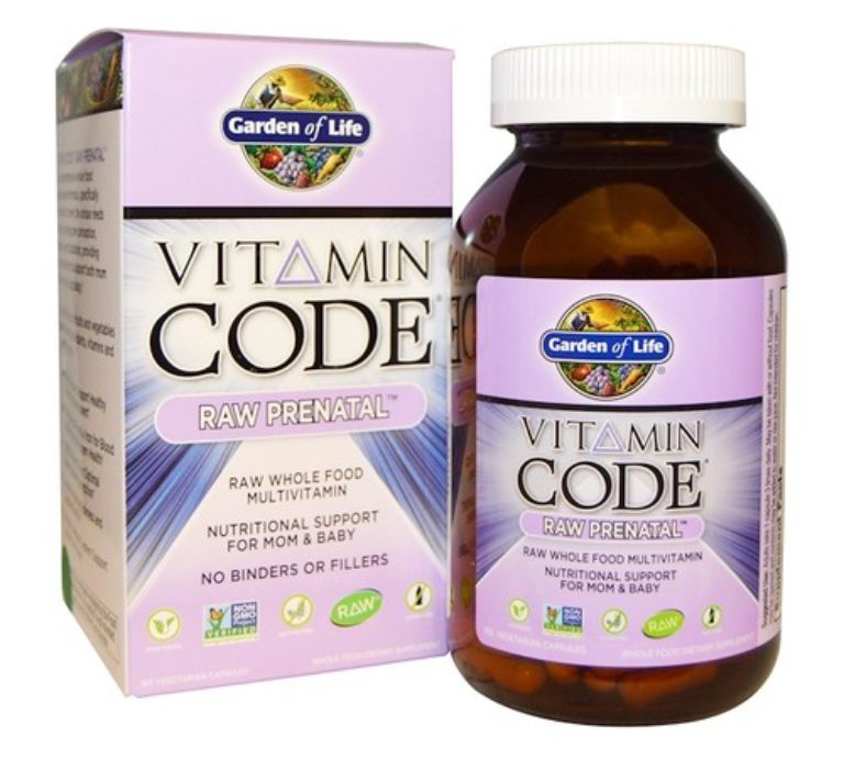 Viên uống Garden Of Life Vitamin Code Raw Prenatal 