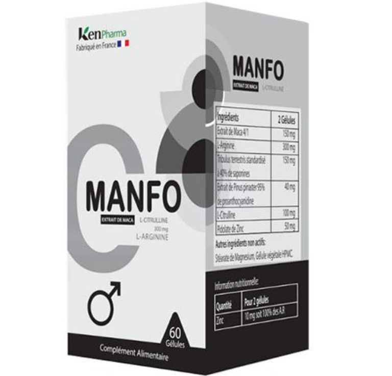 MANFO - thực phẩm chức năng giúp bổ thận, tráng dương, tăng cường sức khỏe sinh lý nam giới
