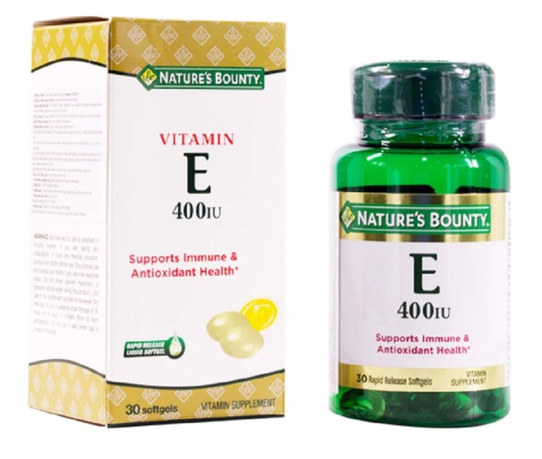 Viên uống Vitamin E 400 IU Nature's Bounty là sản phẩm chỉ sử dụng cho người trên 19 tuổi