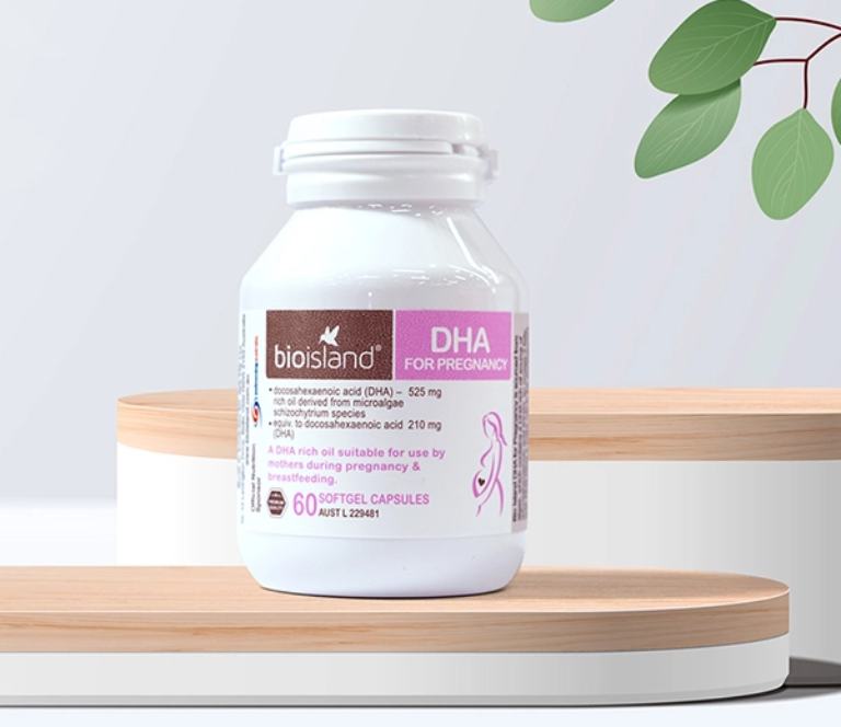Viên uống Bio Island DHA có tác dụng bổ sung DHA cần thiết cho sức khỏe mẹ bầu và thai nhi