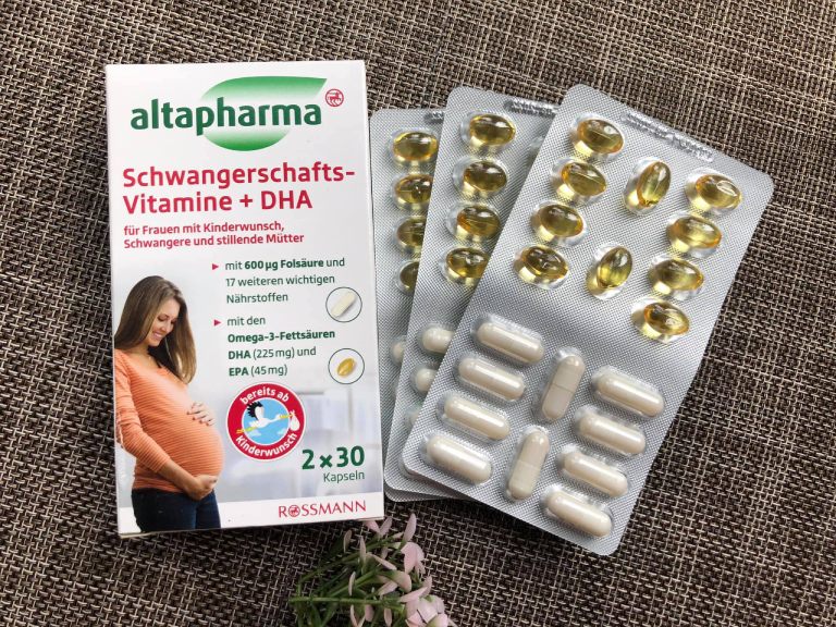 Vitamin tổng hợp cho bà bầu Altapharma + DHA