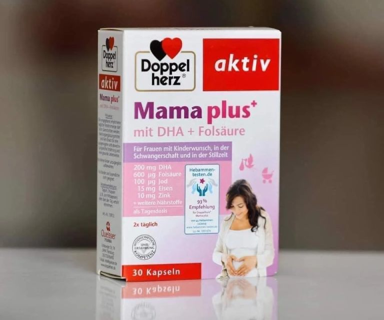 Viên uống Doppelherz Mama Plus là một trong những sản phẩm giúp bổ sung vitamin, khoáng chất tốt nhất của Đức