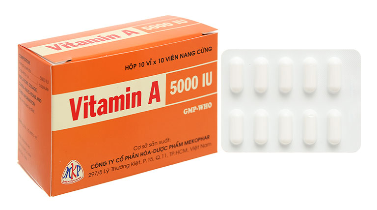 viên uống vitamin A
