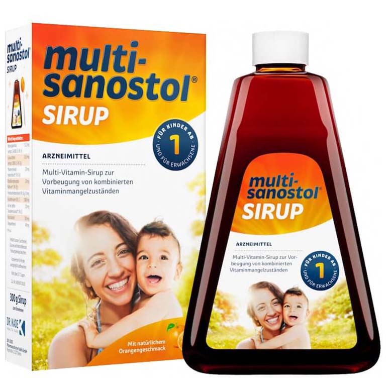 vitamin tổng hợp của Đức cho bé Multi Sanostol Sirup